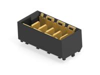 214357-e ERNI ERNI MicroSpeed Power Module Series Vertical Surface Housing, 5 Contact(s), 2 mm Pitch, 1 Row, Shrouded