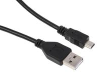 252-7118 RS PRO USB 2.0, Male USB A to Male Mini USB B, 500mm