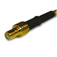 142189 Amphenol RF, Jack Cable Mount SMB Connector, Crimp Termination, Straight Body