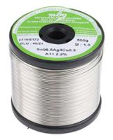 sn965-ag3-cu05-1010-a11-500g MBO Wire, 1 mm Lead Free Solder, 217 °C Melting Point