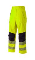 278pjf2xl CODUPAL Ares Yellow, Navy Hi Vis Trouser Fire Retardant 2XL 2XL