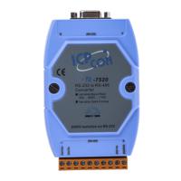 i-7520 ICP DAS USA RS232, RS485 Ethernet Media Converter