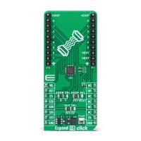 mikroe-6200 MikroElektronika Ultra Low Voltage 14 Bit SPI I/O Expander From NXP PCAL9714 Remote Control Converter Module for And