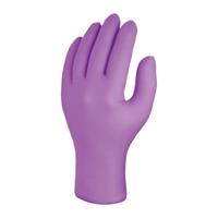skyiris Skytec SKYIRIS Purple Nitrile Nitrile Chemical Resistant Gloves, Size 7/S, Uncoated Coating