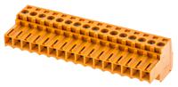 1597500000 Weidmüller BL Series Pluggable Terminal Block, 16-Contact, 3.5 mm Pitch, 1-Row