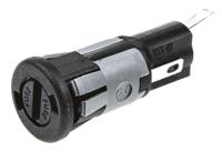 fx03672 Bulgin 10A Panel Mount Fuse Holder for 5 x 20mm Fuse, 1P, 250V ac