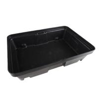 893-0369 RS PRO Polyethylene Spill Tray with Grate for Industrial Storage, 20L Capacity