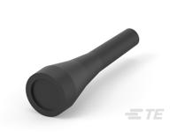 207489-1 TE Connectivity Black Boot, Strain Relief for use with CPC Range