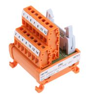 665-9651 RS PRO 14-Contact Male Interface Module, Flat Ribbon Cable Connector, DIN Rail Mount, 1A