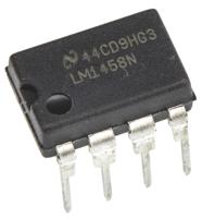 lm1458nnopb Texas Instruments, Operational Amplifier, 1 MHz, 8-Pin 18 V MDIP
