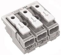 294-4003 WAGO 294 Series Power Supply Connector, 3-Pole, Female, 24A