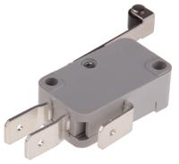804-6259 RS PRO Long Roller Lever Micro Switch, Quick Connect Terminal, 16 A @ 250 V ac, SP-DT