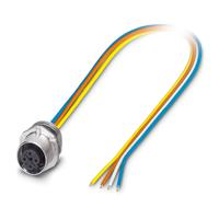 1535202 Phoenix ContactSACC-E-FSD-4CON-M16/0.5 SCO, 5m Cat5 M12 to Female Unterminated Shielded, Terminated
