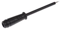 973368100 Hirschmann Fixed Test Probe, 2mm Tip, 60V dc, 4mm Socket, 1A
