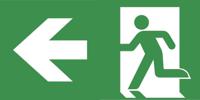 7tca091350r4005-xen3eg22 EMERGI-LITE Emergency Exit Legend for use with EMERGI-LITE Emergency Light