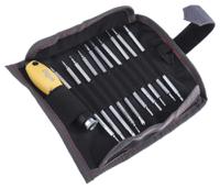 31499 Wiha Hexagon; Phillips; Slotted; Torx Interchangeable Screwdriver Set, 11-Piece, ESD-Safe