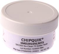 smd291snl50t3 CHIPQUIK SMD291SN Lead Free Solder Paste, 50g Tub