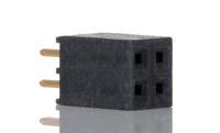 ssq-102-01-g-d Samtec SSQ Series Straight Through Hole Mount PCB Socket, 4-Contact, 2-Row, 2.54mm Pitch, Solder Termination