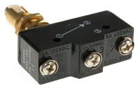 797-2533 RS PRO Spring Plunger Micro Switch, Screw Terminal, 15 A @ 250 V ac, SP-CO