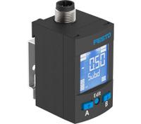 spau-p2r-w-g18fd-l-pnlk-pnvba-m8u Festo Pressure Sensor, 20 - 30V dc, IP65, IP67 2 bar