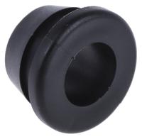 241-4580 RS PRO Black PVC 12mm Cable Grommet for Maximum of 8mm Cable Dia.