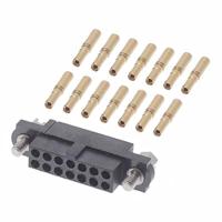 m80-4611405 HARWIN M80 Connector Kit Containing 14 Barrel Crimp Contacts Loose, Crimp Shell, Housing with Hexagonal Slotted