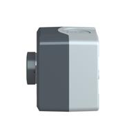 xald102 Schneider Electric Harmony XALD NO Enclosed Push Button, IP66, IP67, IP69, IP69K 62mm Dark Grey/Light Grey Polycarbonate