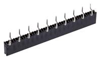 bcs-120-l-s-pe Samtec Straight Through Hole Mount PCB Socket, 20-Contact, 1-Row, 2.54mm Pitch, Solder Termination