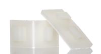 151-14003-rb5-pa66-na HellermannTyton Natural Nylon Cable clip, 5mm Max. Bundle
