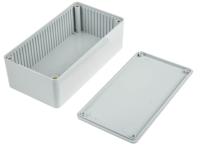 bim200414-gygy CAMDENBOSS 2000 Series Grey ABS Enclosure, IP54, Grey Lid, 120 x 65 x 40mm