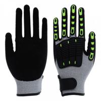 340rfi-07 Unigloves 340RFI Grey Fibreglass, HPPE, Nylon Work Gloves, Size 7, Nitrile Coating