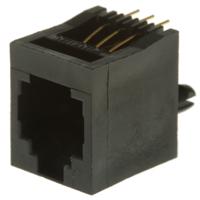 mhrjj66nfv MH Connectors MH Modular Series Female RJ12 Connector, Through Hole, UTP Shield Straight 6P6C -Way