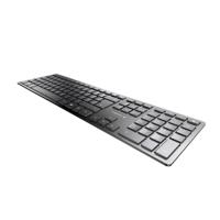 jk-9100gb-2 Cherry CHERRY KW 9100 SLIM Wireless USB, Wireless Keyboard, QWERTY, Black