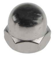 248-4438 RS PRO, Plain Stainless Steel Hex Nut, DIN 1587, M10