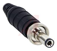 761ks12 Switchcraft, 761KS DC Plug Rated At 5.0A, Cable Mount, length 57mm, Tin, IP68