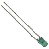hlmp-1503 Broadcom2.1 V Green LED 3mm Through Hole, HLMP-1503
