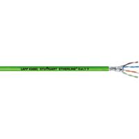 2170474 LappETHERLINE Cat7, Green Unterminated to, S/FTP Shielded, Unterminated PVC Sheath