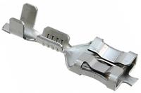 2178438-1 TE Connectivity FASTON .250 Uninsulated Female Spade Connector, Receptacle, 3 (Section E-E) mm, 4.6 (Section B-B) mm