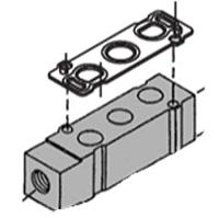 sy5000-38-1fa-q SMC SY5000 Spacer, SY5000-38-1FA-Q