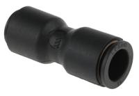3106-08-10 Legris LF3000 Series Straight Tube-to-Tube Adaptor, Push In 8 mm to Push In 10 mm, Tube-to-Tube Connection Style