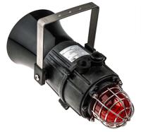 e2xc1x05fac230b1r1ba e2s E2xC1X05F Series Red Sounder Beacon, 230 V ac, IP66, Wall Mount, 116dB at 1 Metre