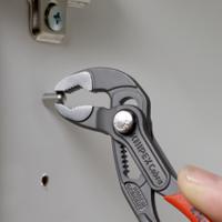87-01-125 Knipex Cobra® Water Pump Pliers, 125 mm Overall, Flat, Straight Tip, 27mm Jaw