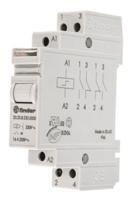 202382300000 Finder DIN Rail Latching Modular Step Relay, 230V ac Coil, 16A Switching Current, SPST-NC, SPST-NO