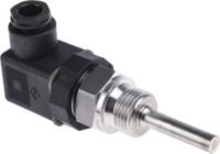 90204420-380-1003-1-8-50-104-26000 Jumo PT100 RTD Sensor, 8mm Dia, 50mm Long, 2 Wire, G1/2, Class B +270°C Max