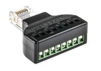 124-2520 RS PRO 8-Port RJ45, Terminal Block Adapter