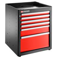 jls3-mbs6t Facom 6 Drawer Epoxy Coated Metal Tool Cabinet