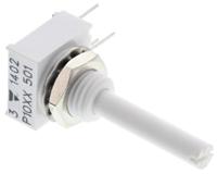 p10xxai501kb30 Vishay P10 500Ω Rotary Potentiometer 1-Gang Panel Mount, P10XXAI501KB30
