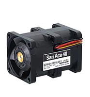 9crh0412p5j001 Sanyo Denki 9CRH Series Axial Fan, 12 V dc, DC Operation, 30.24W, 2.52A Max, 40 x 40 x 56mm