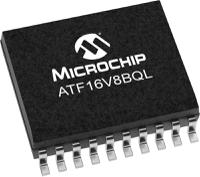 atf16v8bql-15su Microchip ATF16V8BQL-15SU, SPLD Simple Programmable Logic Device ATF16V8B 150 Gates, 8 Macro Cells, 8 I/O, 62MHz 15ns