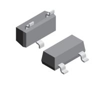 vcan33a2-03she3-08 Vishay VCAN33A2-03SHE3-08, Dual-Element Bi-Directional ESD Protection Diode, 150W, 3-Pin SOT-23